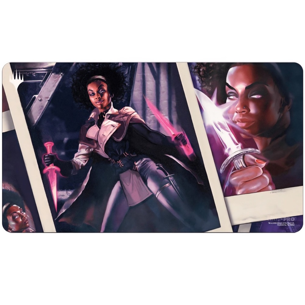 * Magic. Murders at Karlov Manor Kaya Spirits Justice Holofoil Playmat MTG